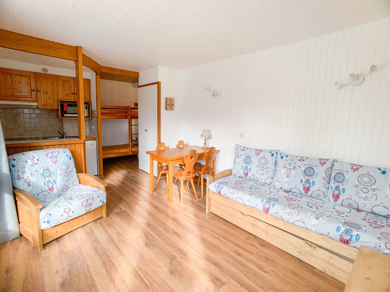 Gehele studio, Comfortable studio in Tignes with balcony and pets allowed in Tignes, Vanoise Nationaal Park