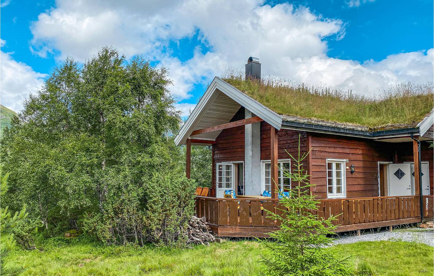 Ferienhaus für 8 Personen mit Garten in Sunnmørsalpane, Sykkylven