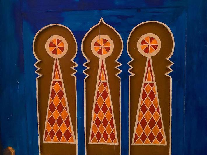 Gîte pour 2 personnes, avec vue ainsi que piscine et jardin, animaux acceptés dans Kelaat M Gouna - 3