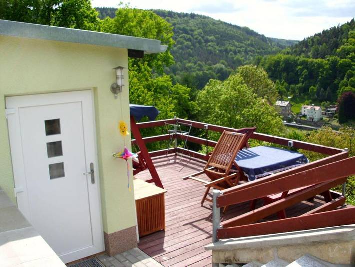 Ferienhaus für 4 Personen, mit Terrasse