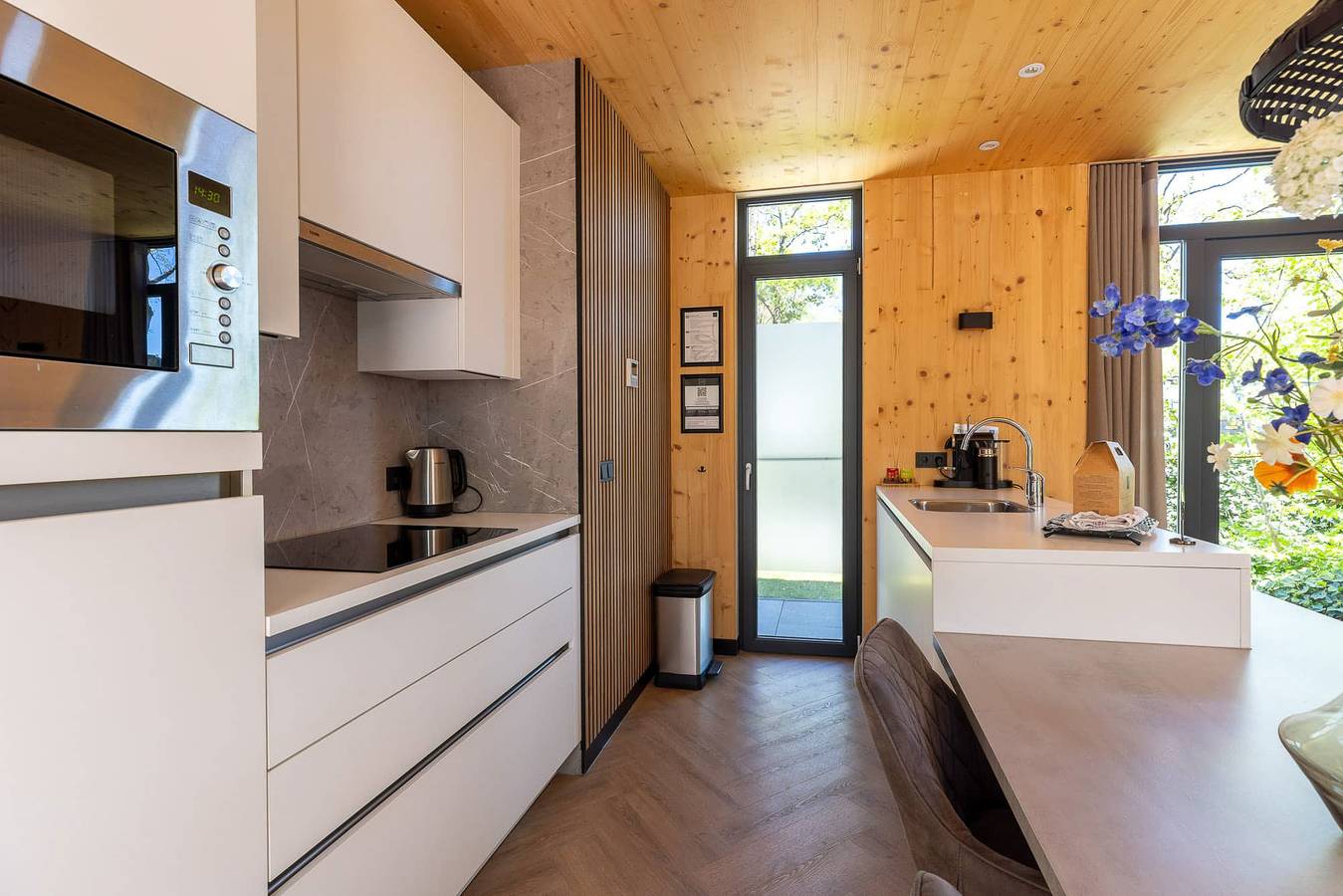 Zicht op Twente — Familiy lodge (6-personen) in Markelo, Twente