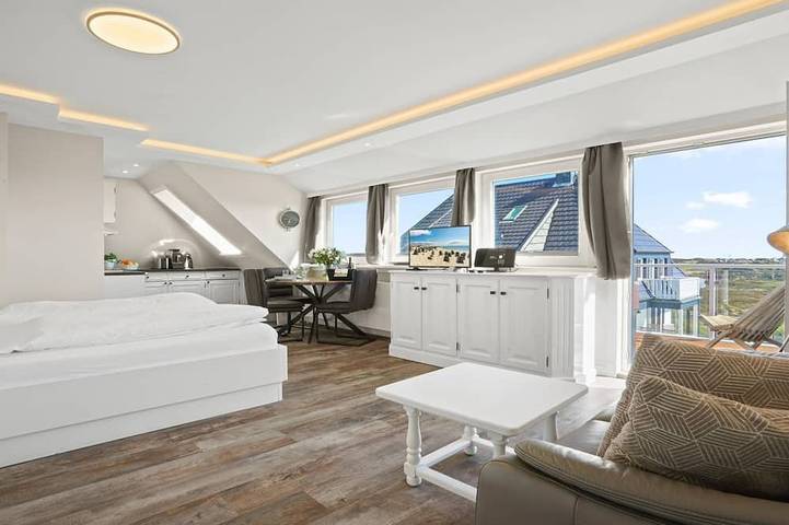 Ferienhaus für 2 Personen, mit Balkon auf Sylt
