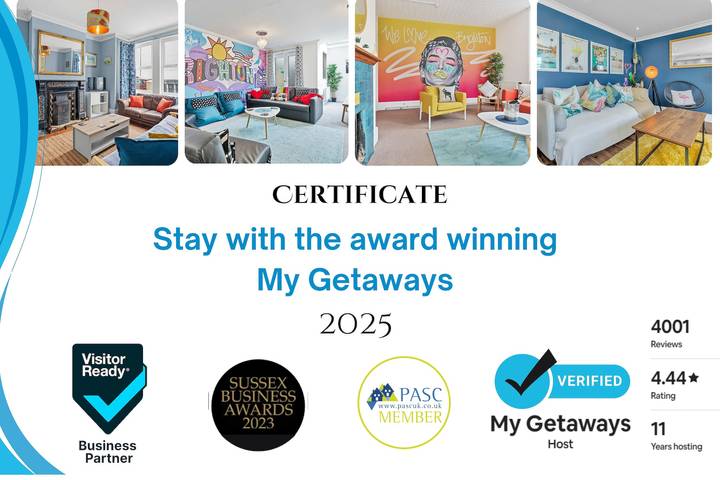 Gîte pour 4 personnes, avec terrasse à Brighton - 3