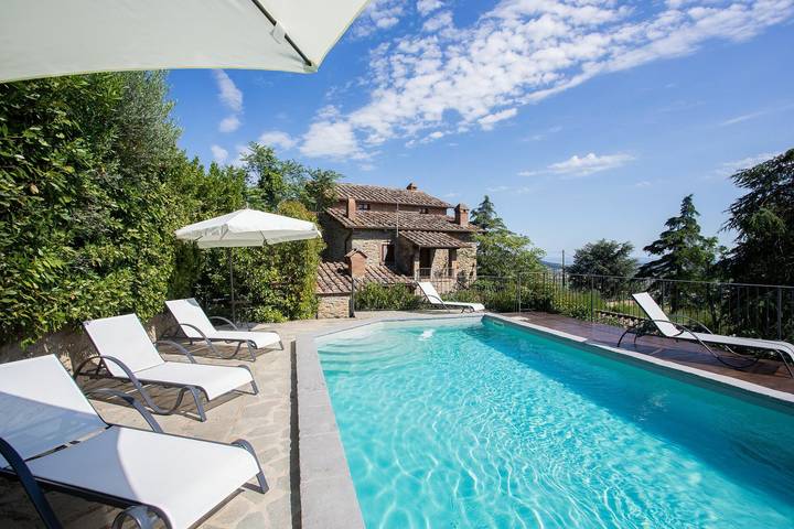 Villa i Cocciai in Cortona, Arezzo Provinz