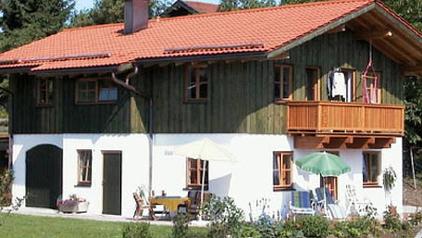 Vakantiewoning voor 2 personen, met tuin in Siegsdorf
