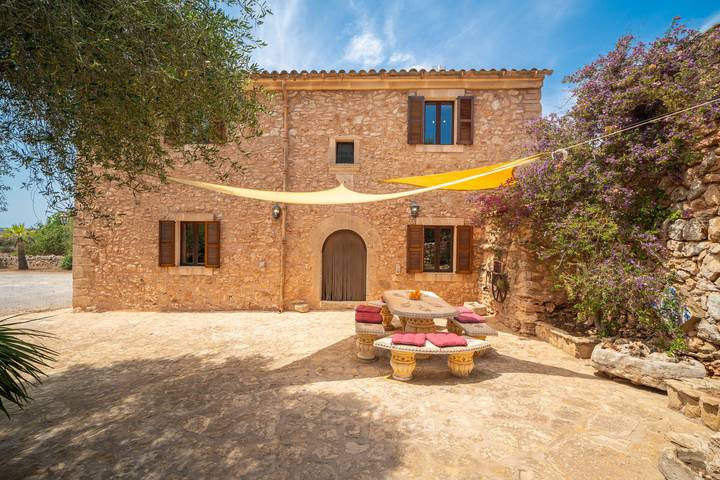 Finca für 8 Personen, mit Garten und Terrasse in Es Llombards - 2