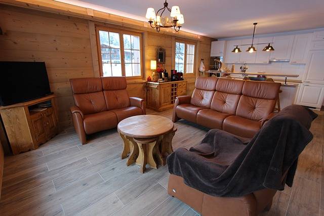 Appartement de vacances entier, Appartement Zeppelin A11 - 3 chambres à coucher, 99m², 6 personnes in Château-d' Œx, Alpes Vaudoises