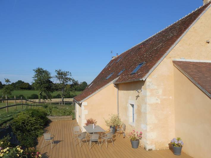 Gîte pour 8 personnes, avec jardin et terrasse à Préaux-du-Perche