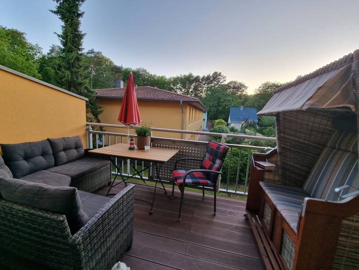 Ferienpark für 5 Personen, mit Balkon und Garten, kinderfreundlich in Zempin - 3