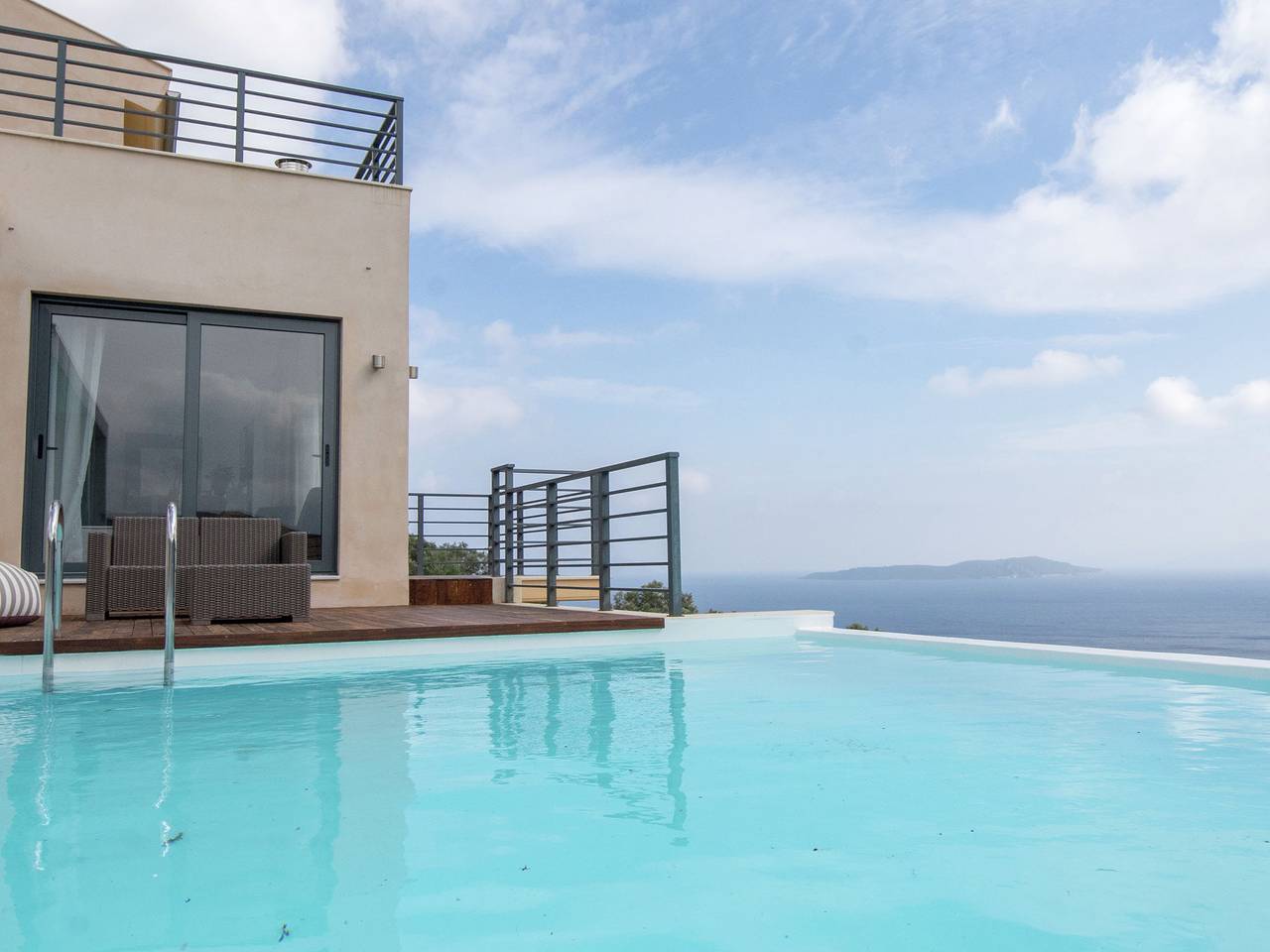 Βίλα για 6 άτομα με ταράτσα in Σύβοτα (Λευκάδα), Ελλάδα