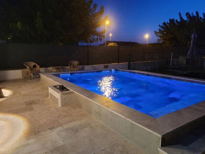 Location de vacances pour 4 personnes, avec jardin et piscine, animaux acceptés à Lapalud - 4