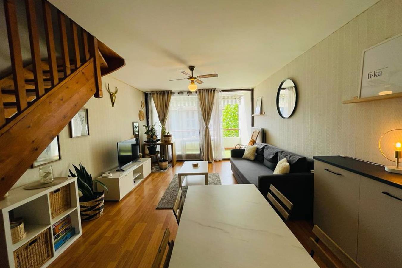 Apartamento entero, Apartamento de vacaciones para 4 personas con terraza in San Juan de Luz, Region de Bayona