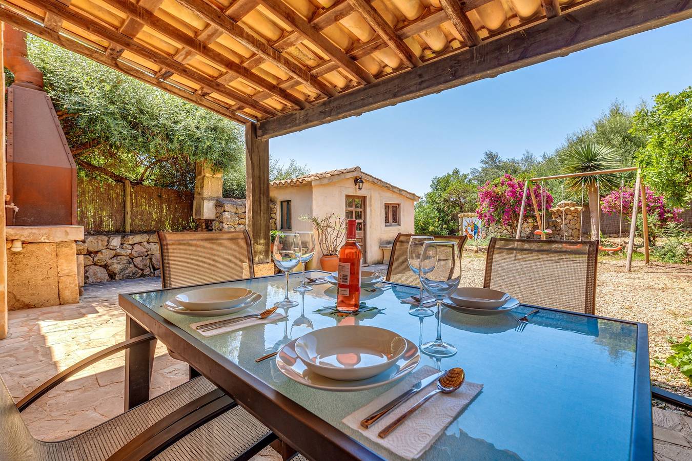 Rustikales Landhaus mit Pool - Finca Son del Rio Nou in Pollença, Mallorca Norden