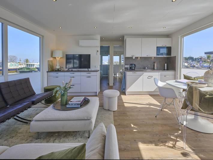 Hausboot für 4 Personen, mit Terrasse, mit Haustier in den Niederlande - 3