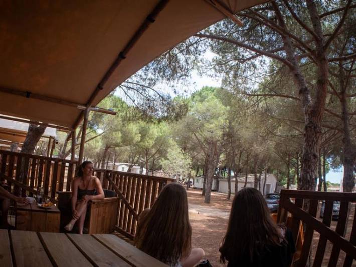 Camping pour 4 personnes, avec bassin pour enfant à Vendres - 4