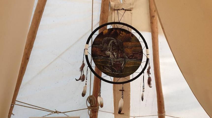 Tente pour 4 personnes, avec jardin et piscine, adapté aux familles en Corrèze - 2