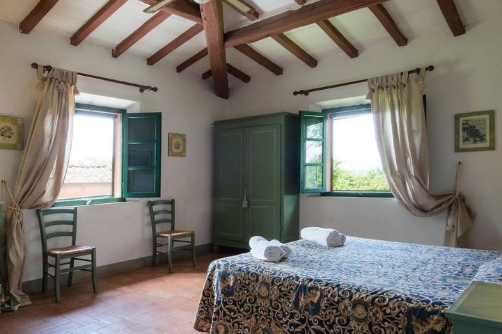 Gîte pour 6 personnes, avec jardin et piscine, animaux acceptés dans Ghizzano - 4
