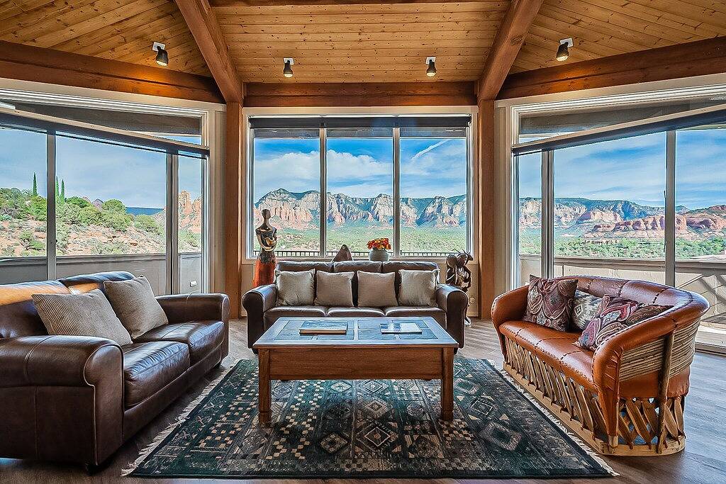 * Amazing Views! Fire Table~Deck~Bbq~Vortex Horizon in Sedona, Oak Creek Canyon
