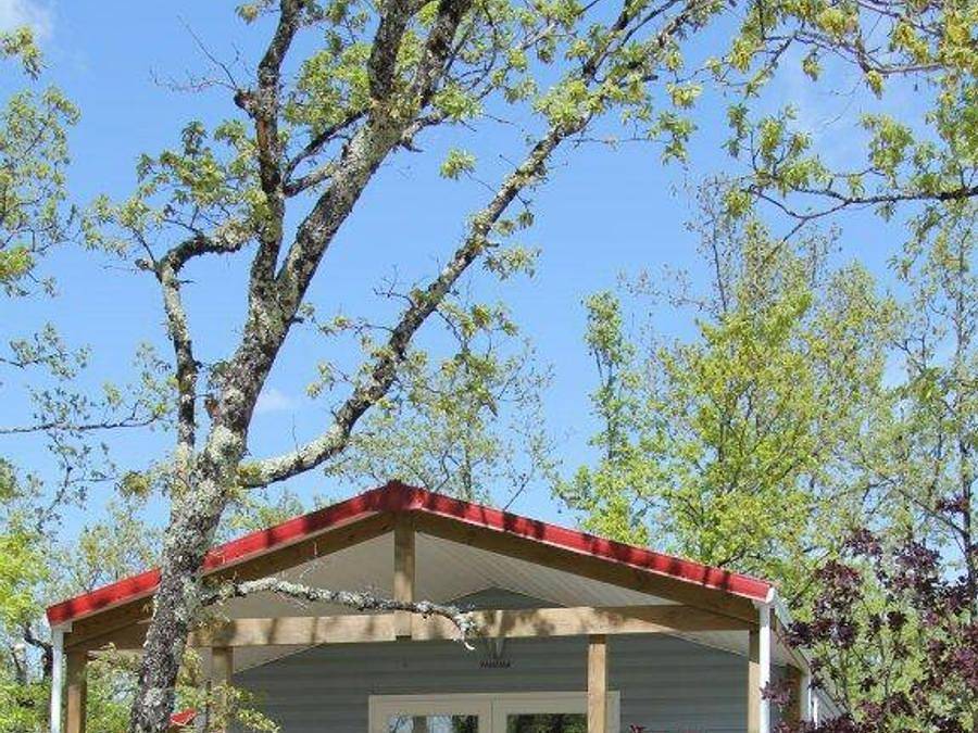 Camping Les 3 Cantons - Mobilheim 4 personen - Aveyron in Saint-Antonin-Noble-Val, Zentralmassiv