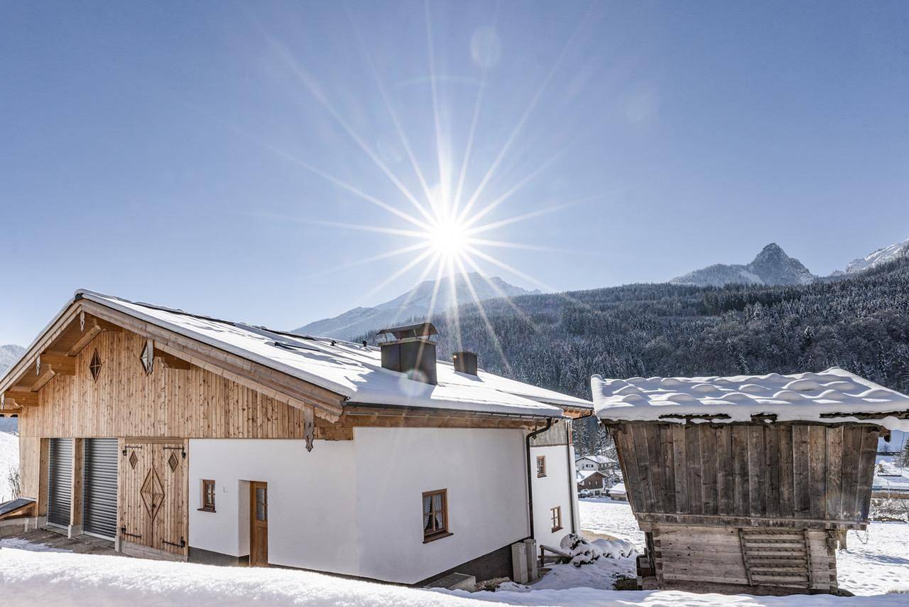 Ganze Ferienwohnung, Ferienwohnungen Kaspern - Ferienwohnung Hochkalter, 1-4 Personen, 90 qm, Balkon, Tv, 1 Schlafzimmer in Ramsau bei Berchtesgaden, Berchtesgadener Alpen