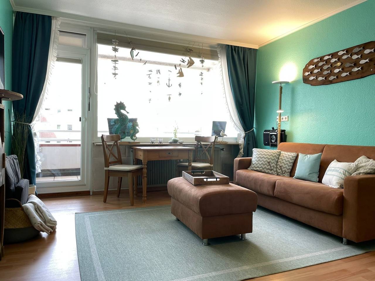 Ganze Ferienwohnung, 13-18, sehr Strandnah, im Herzen Westerlands, Westbalkon, 1 Zi. in Westerland, Sylt (Gemeinde)