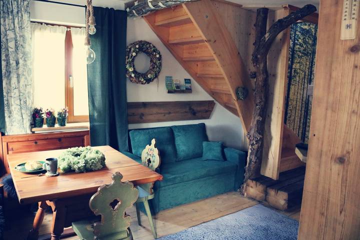 Casa rural 'Landhüttenflair am Waldrand' con terraza, jardín privado y Wi-Fi in Sigmaringendorf, Region Bodensee-Oberschwaben