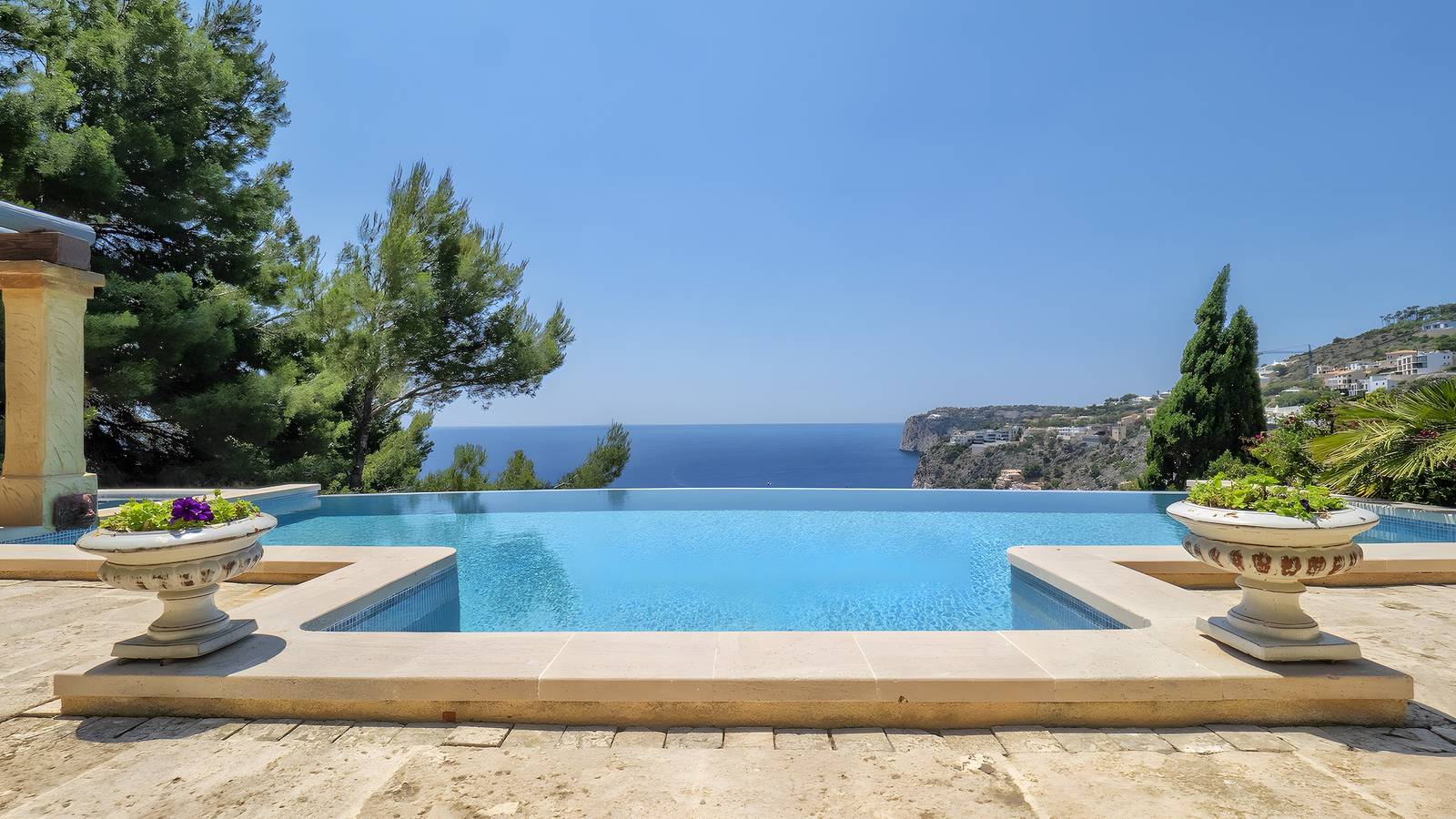 Feriehus for 8 personer med sauna in Cala Llamp, Andratx