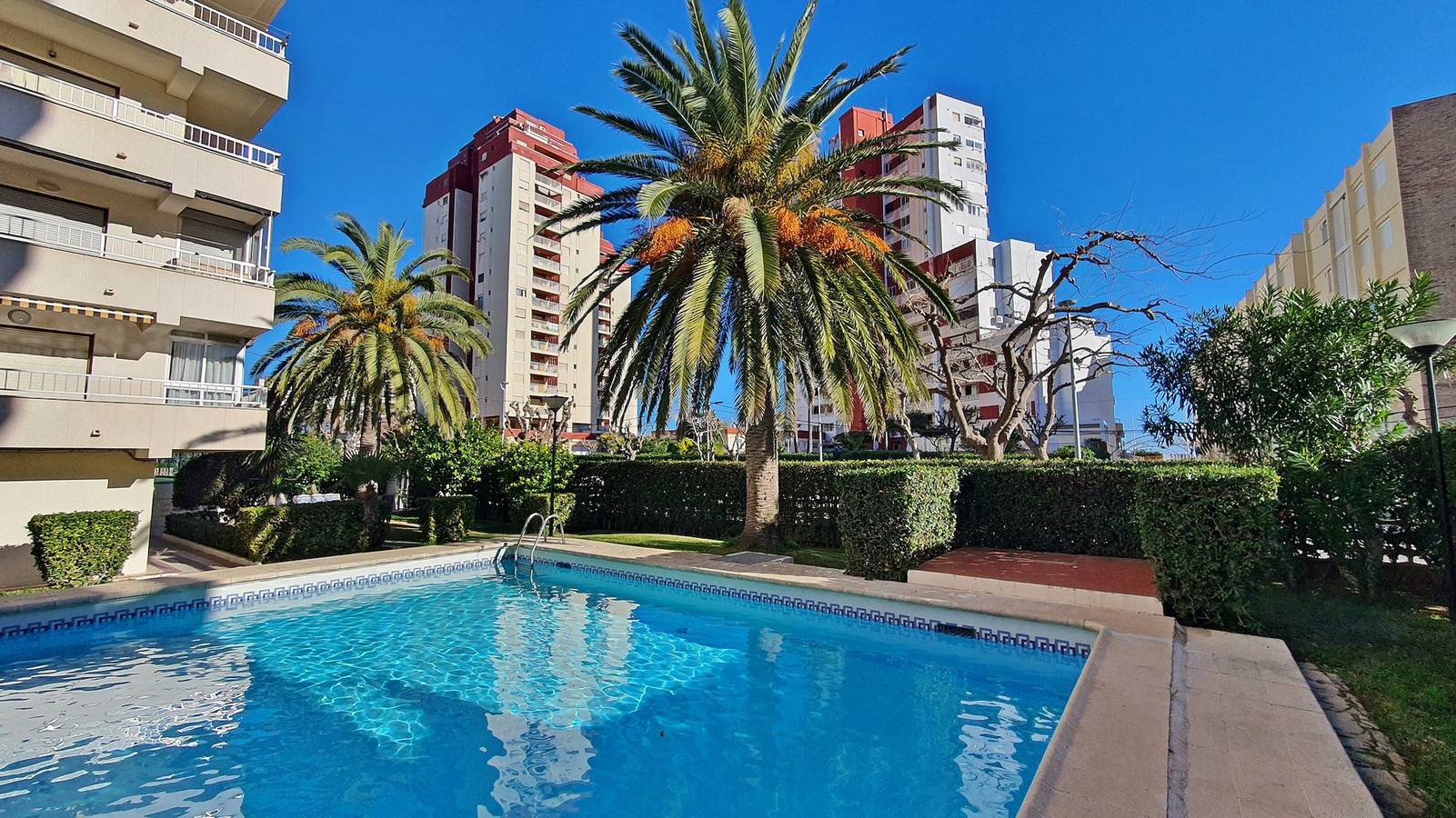 Appartement entier, Appartement de vacances pour 6 personnes avec balcon in Playa de Gandía, Costa de Valencia