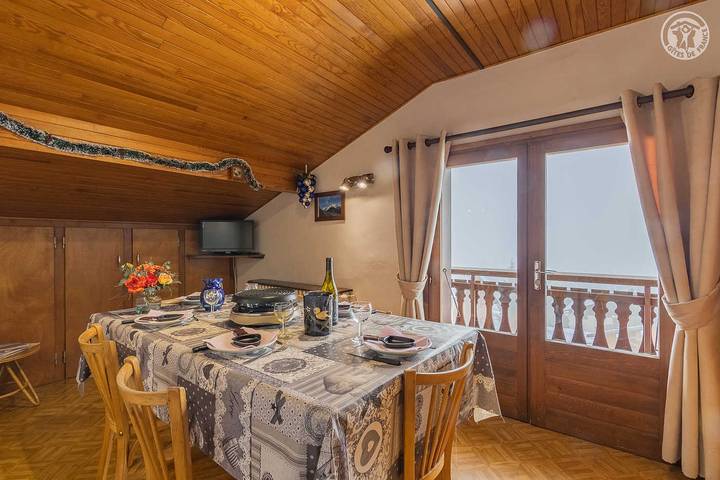 Chalet pour 6 personnes, avec balcon à Crest-Voland - 3