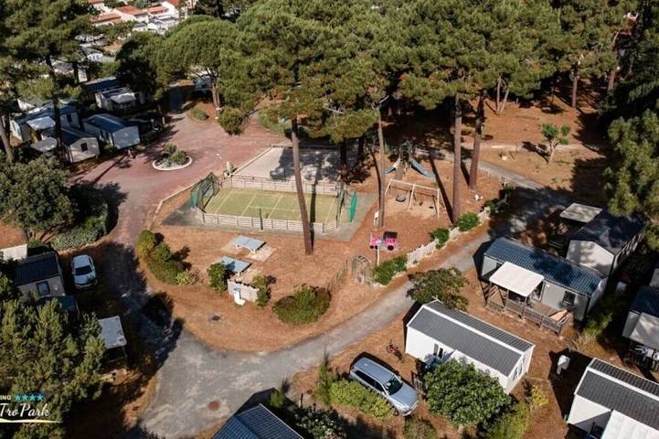 Zecamping 4 étoiles locatif Tv 25m2 in Saint-Trojan-les-Bains, Côte de Beauté