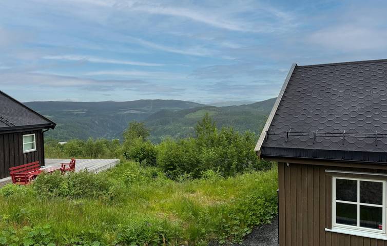 Ferienhaus für 8 Personen mit Ausblick in Rennebu