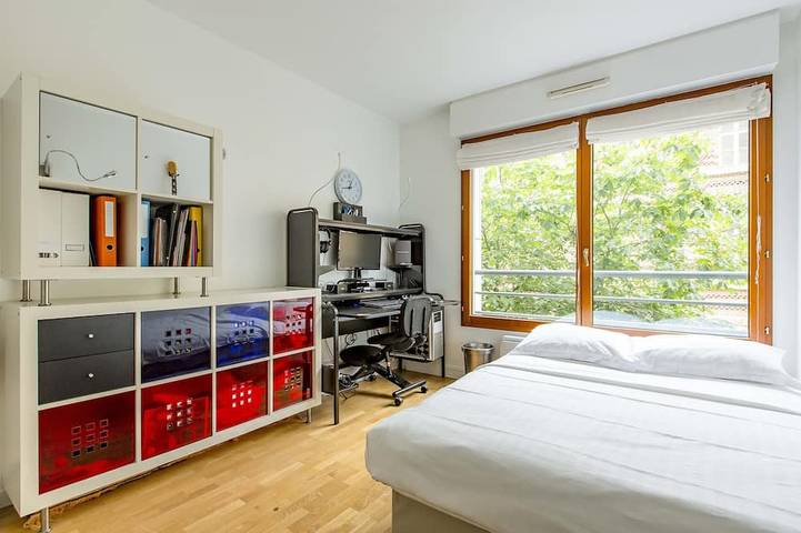 Gîte pour 5 personnes, avec balcon dans Paris Rue Sextius Michel - 4