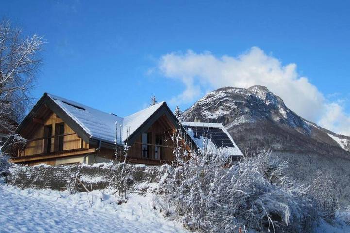 Chalet pour 4 personnes, avec balcon et jardin - 1