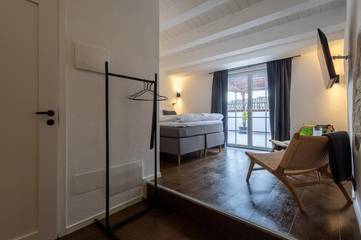 Hôtel pour 2 personnes, avec terrasse ainsi que vue et sauna, animaux acceptés à Casalbordino