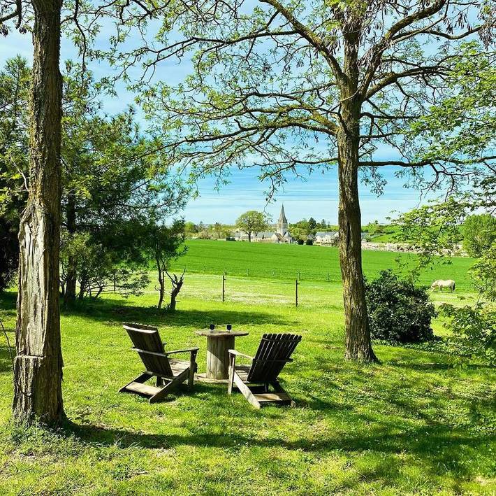 Chambre d’hôte pour 2 personnes, avec terrasse, animaux acceptés