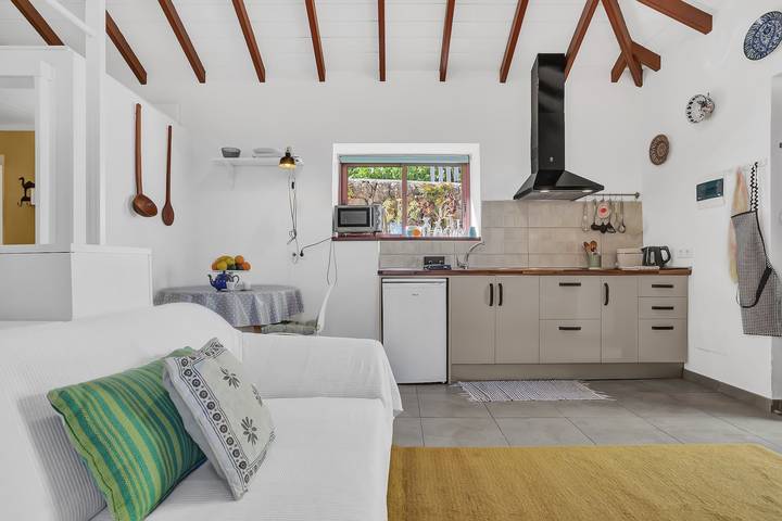 Casa de Teja con vista al mar, vista a la montaña, Wi-Fi, terraza y jardín; admite mascotas in El Sauce, La Orotava