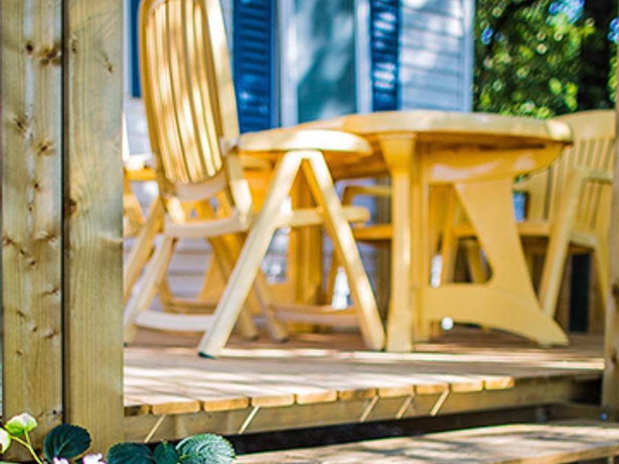 Camping Le Bois Des Ecureuils - Mobilheim 6 personen - Mobilheim - 3 Schlafzimmer in Domazan, Nimes und Umgebung