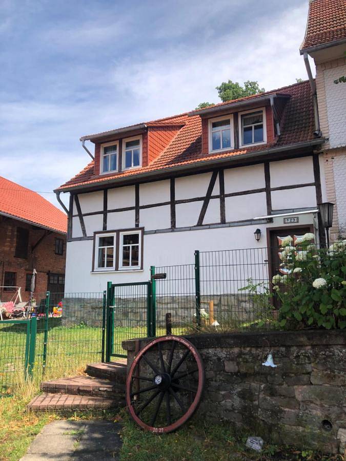 Ferienwohnung für 4 Personen, mit Terrasse und Garten sowie Ausblick
