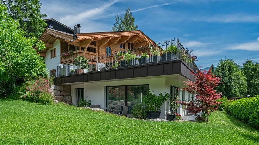 Ferienwohnung für 5 Personen, mit Garten in Jochberg