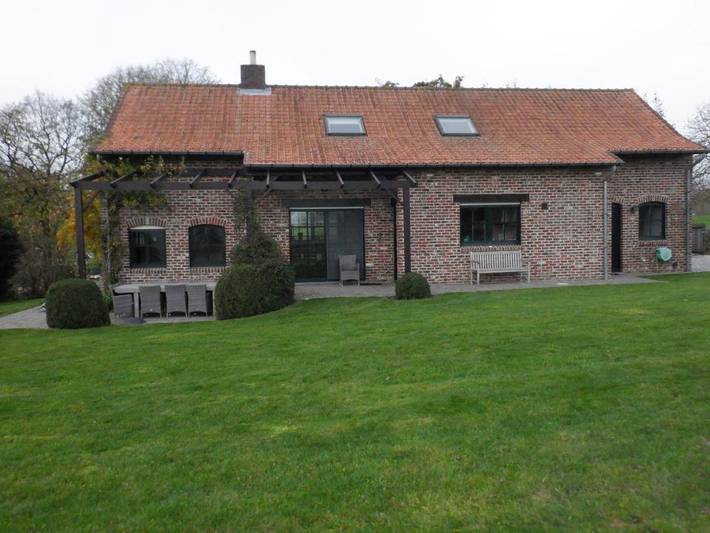 Vakantiehuis voor 12 personen, met terras en uitzicht in Heuvelland