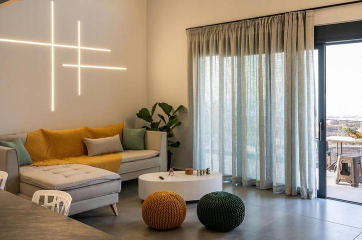 Gîte pour 4 personnes, avec jardin et jacuzzi, adapté aux familles à Réthymnon - 4