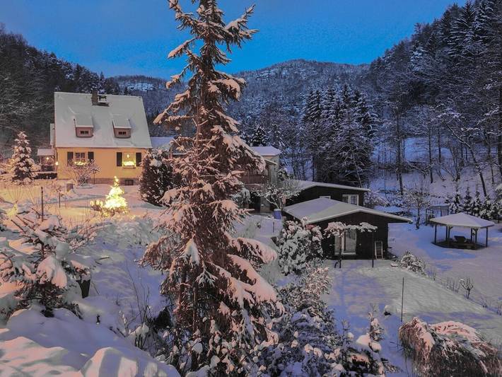 Ferienhaus für 4 Personen, mit Terrasse und Pool sowie Garten in Bad Schandau - 2