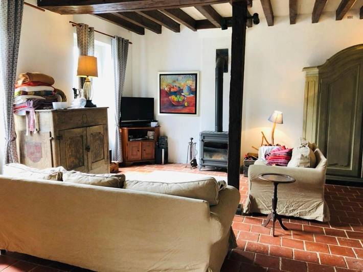 Location de vacances pour 8 personnes, avec jardin et vue à Pouillé - 2