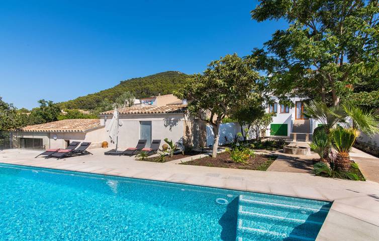 Retiro Randa con piscina y terraza, cerca de Santuari de Cura in Randa (Mallorca), Algaida