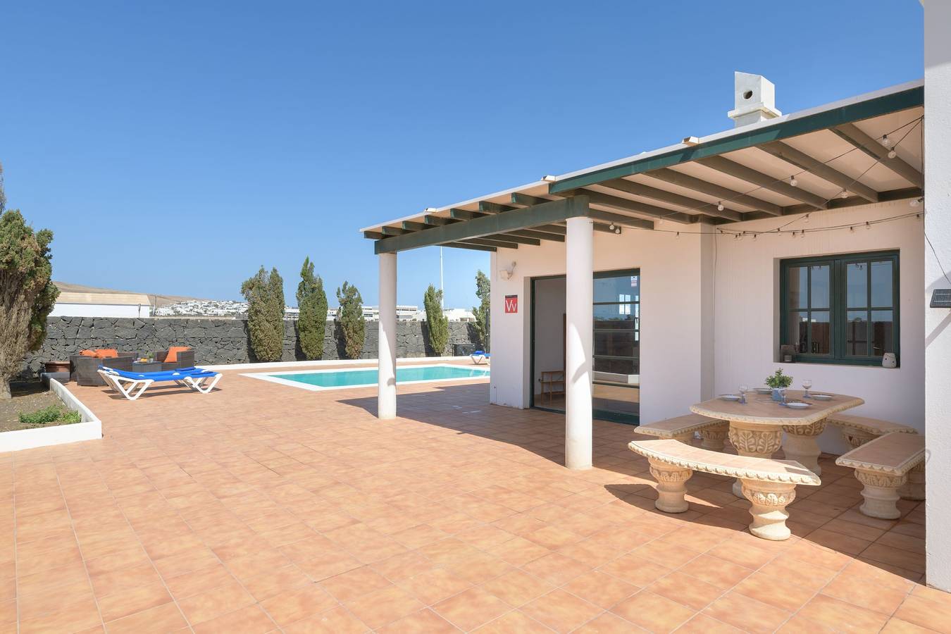 Casa Vacacional 'Vista de la Montaña' con Vistas a la Montaña in Playa Blanca, Yaiza