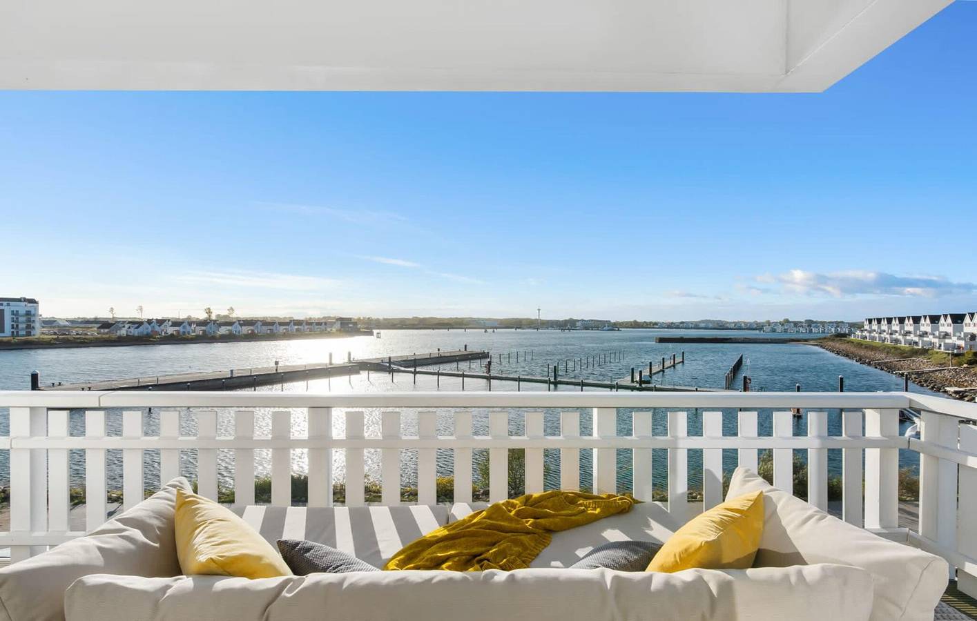 Appartement mit Meerblick und Strandzugang in Olpenitz, Kappeln