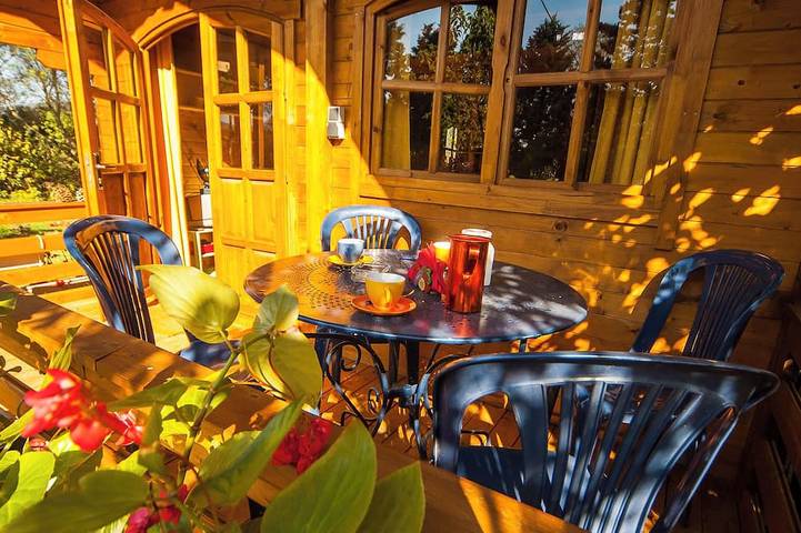 At the foot of the Cevennes, between sea and mountain in Laroque (Hérault), Lodève region