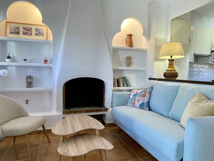 Casa de vacaciones para 6 personas, con jardín y piscina en Playa de Pals