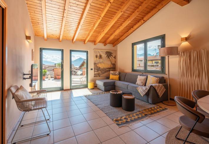 Ferienwohnung für 4 Personen, mit Seeblick und Garten in Lago Maggiore (Lombardei) - 3