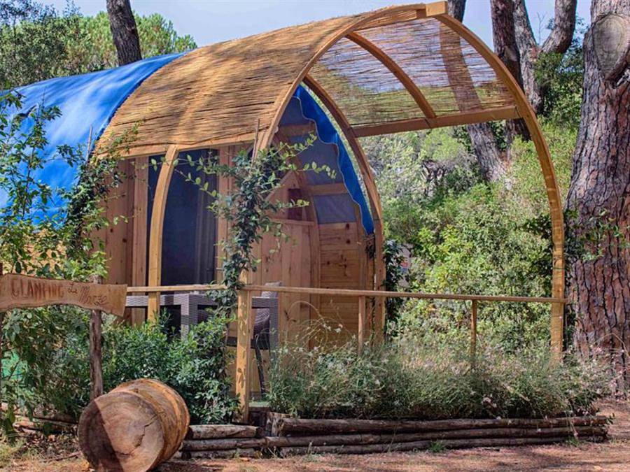 Gitavillage Le Marze - Accommodation 2 persons - Woody Tent in Grosseto, Grosseto Province
